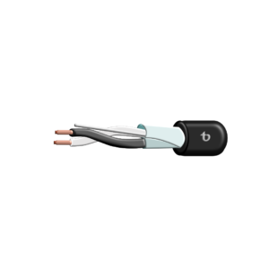 CABLE DE INSTRUMENTACION Y CONTROL TELDOR 1X2X16 AWG, MULTIFILAR, APANTALLADO, PVC, 300V, 1216S-8521611101