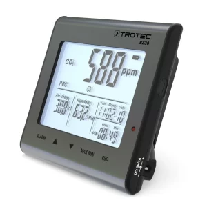 REGISTRADOR DE CALIDAD DE AIRE TROTEC BZ30, TEMPERATURA/HUMEDAD/ (CO2).